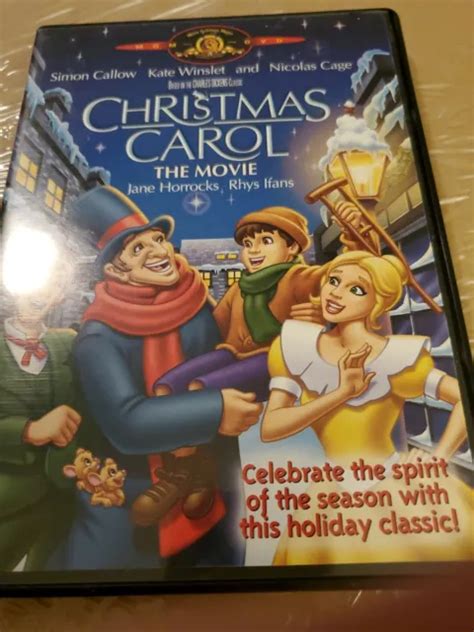 Christmas Carol The Movie Dvd Animated Rare Hard To Find Christmas
