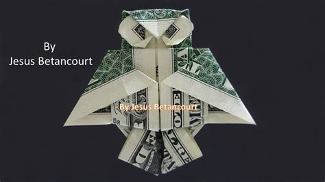Origami Dollar Bill Owl Tutorial Youtube