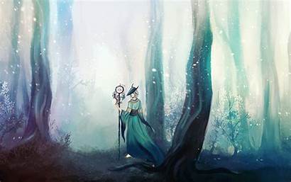 Enchanted Forest Fairy Backgrounds Background Desktop Pixelstalk
