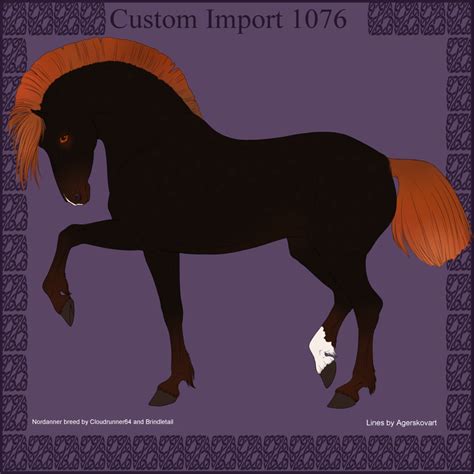 Custom Import 1076 Horse Art Equine Art Vintage Posters