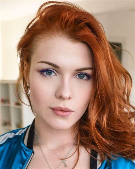 Irene Meier Girl Celebrity Beauty Red Hair Hair Beauty