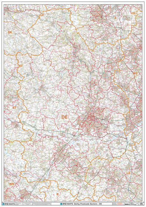 Derby Postcode Map De Map Logic