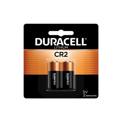 Duracell Cr2 High Performance 3v Lithium Battery 2 Pack Long Lasting