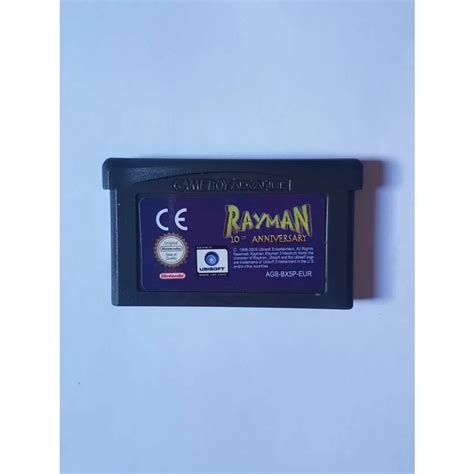 Rayman 10th Anniversary Collection Rayman Rayman 3 Game Boy Advance