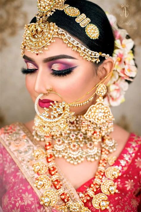 Traditional Indian Bridal Makeup Wallpaper