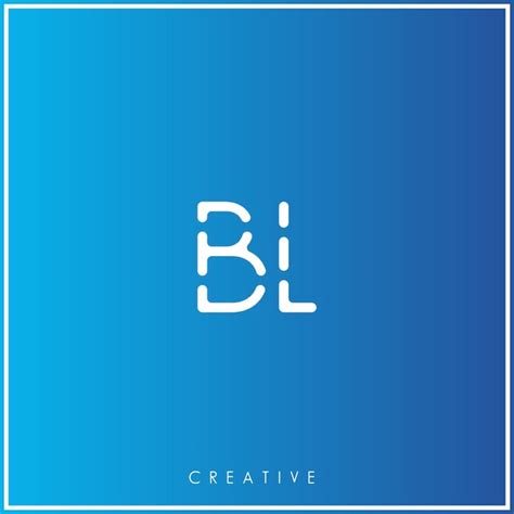 Premium Vector Bl Premium Vector Latter Logo Design Creative Logo