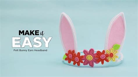 Diy Easy Bunny Ears Headband Michaels In 2020 Bunny