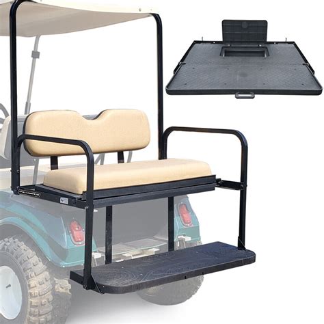 Club Car Precedent Golf Cart Rear Flip Back Seat Kit