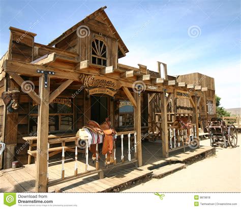 Old Western Town Royalty Free Stock Photos - Image: 9879818