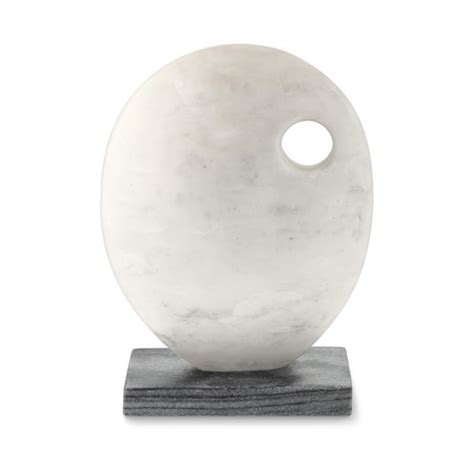 Abstract Marble Sculpture Williams Sonoma