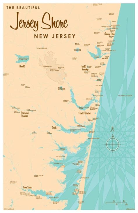 Jersey Shore Zip Code Map Map Of World