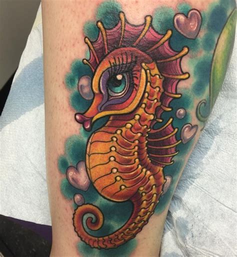 90 Cuddly Seahorse Tattoo Designs Tiny Creature With