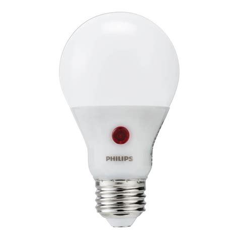 I use the ge 90w halogen bulb (i get them in two packs at wally world) and they work perfectly with this adapter. Philips 60-Watt Equivalent A19 Dusk To Dawn Automatic On ...