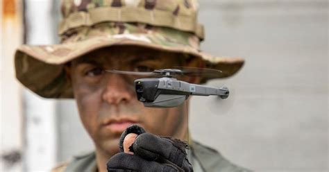 Ukrainian Armed Forces Show The Worlds Smallest Drone Black Hornet
