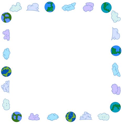 Earth Png Clipart Border