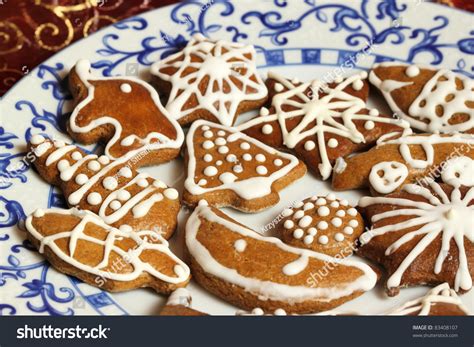 Traditional christmas sugar cookies, christmas candy cane cookies, christmas rolled oats… Christmas Gingerbread Cookies - Polish Traditional Xmas ...