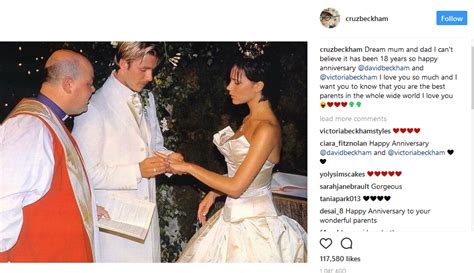 David And Victoria Beckham Celebrate 18th Wedding Anniversary With