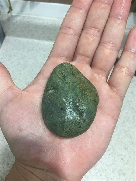 Is This Raw Jade Stone Found In Fraser Valley By Hope Bc Canada R