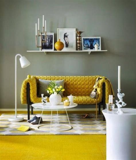 Filter by style, size, and many features. Grey / Yellow Interior fave colour combo currently | Sofa decor, Creative living room ideas