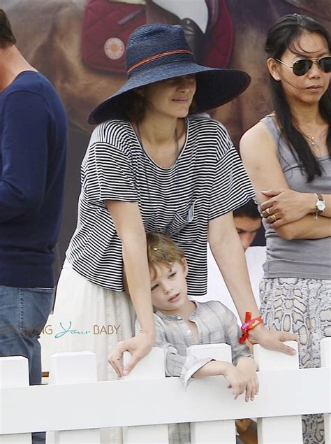 Marion Cotillard And Cute Son Marcel Cheer For Her Husband Guillaume