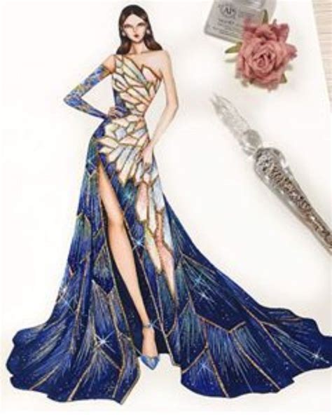 Pin By Dana Popovici On Women S Fashion Fashion Illustration Sketches Dresses Fashion Drawing