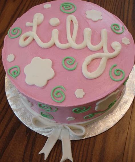 Happy Birthday Lily Cake Cakezb