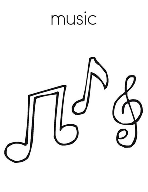 How To Draw Musical Notes Clipart Best