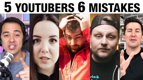 We Screwed Up 5 Youtubers Share Their Biggest Mistakes In 2020