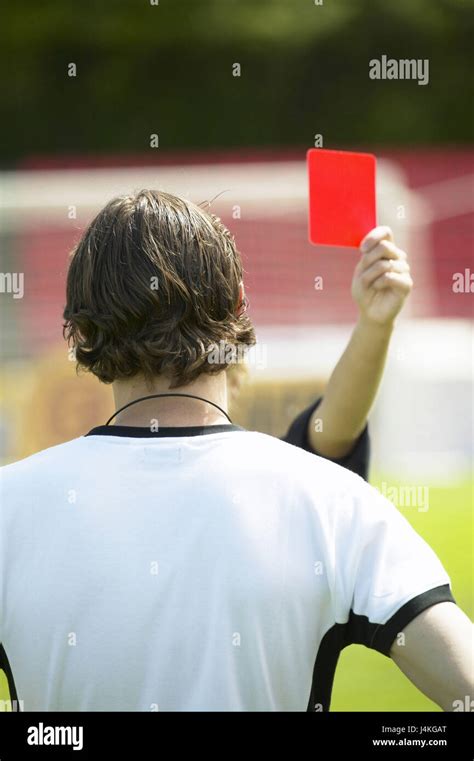 Red Card Football Hi Res Stock Photography And Images Alamy