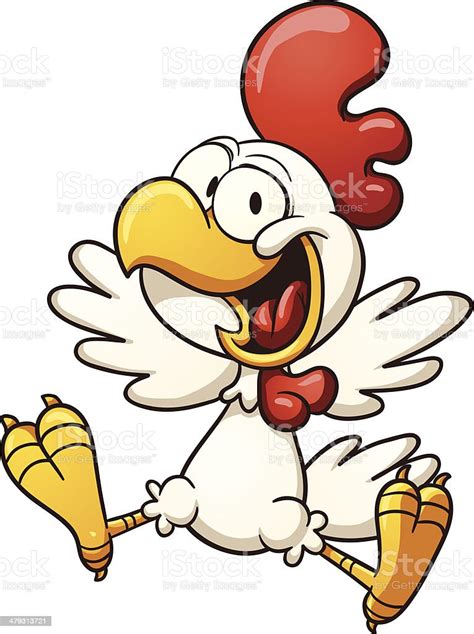 Happy Chicken Stock Illustration Download Image Now Istock