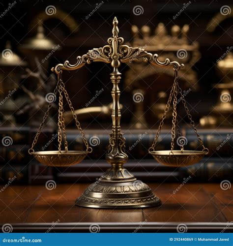 Illegitimate Influence Hand Tips Justice Scales Symbolizing Unfair