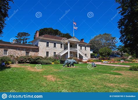 The Town Hall In Monterey City California Usa Editorial Stock Image