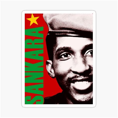 Vintage The Best Men Thomas Sankara Birthday Team Sticker By