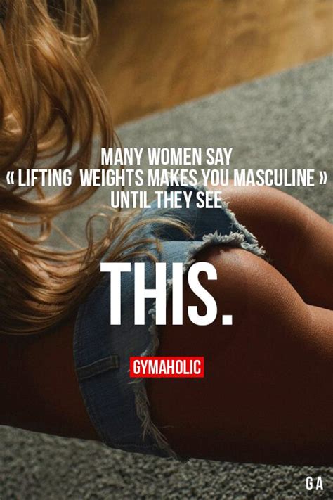 Many Women Say Lifting Weights Makes You Masculine