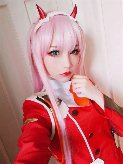 20 Best Cosplay Zero Two Darling In The Franxx Yang Paling Cantik