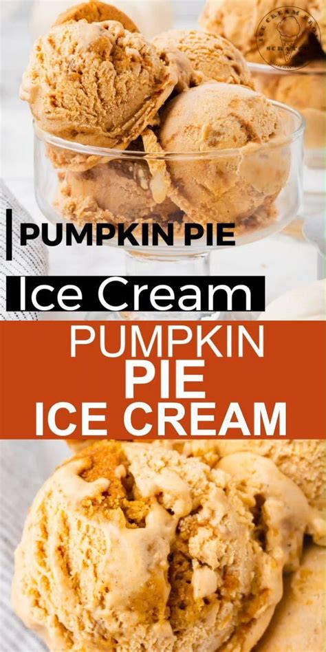 Easy Pumpkin Pie Ice Cream Recipe Video Pumpkin Pie Ice Cream