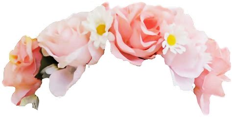 Pink Flower Crown Transparent Original Size Png Image Pngjoy