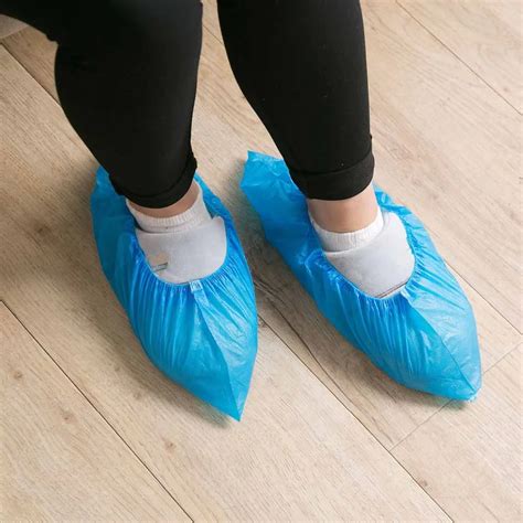 Otherhouse 100pcs Shoe Covers Waterproof Boot Covers Disposable Thicken
