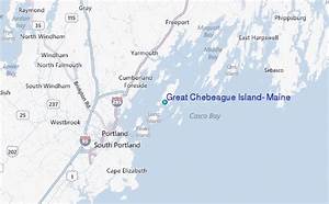 Great Chebeague Island Maine Tide Station Location Guide