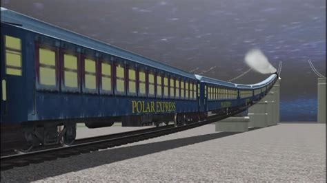 The Longest Polar Express 1225 Trainz The Flying Polar Express