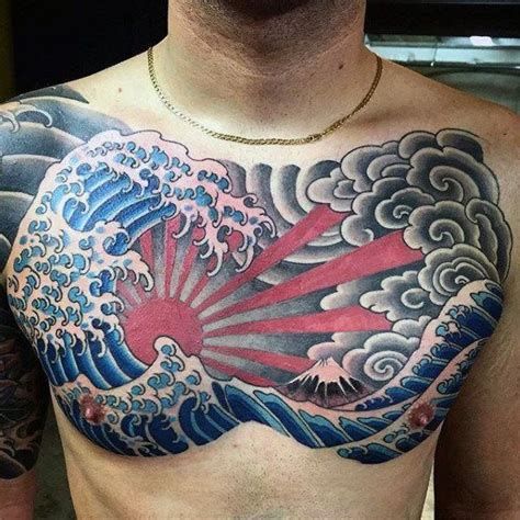 250 Mens Chest Tattoo Pieces Designs Ideas 2020 Images Gallery