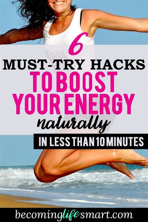 6 Easy Tips To Boost Your Energy Naturally In Less Than 10 Minutes