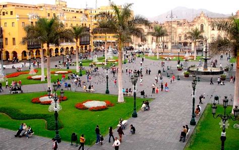 Plazas Y Parques De Lima Peru Guía Turística De Perú Lugares