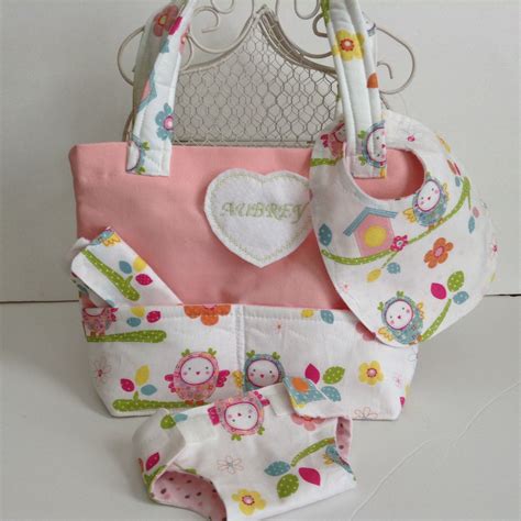 Byebye Babydoll Diaper Bag And Accessories Pretend Play Big Etsy