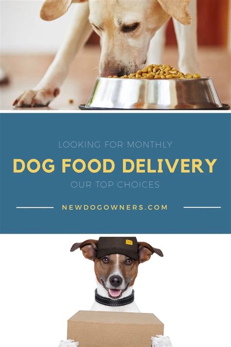 Free delivery in canada and across the usa. dog-food-monthly-delivery-service | New Dog Owners
