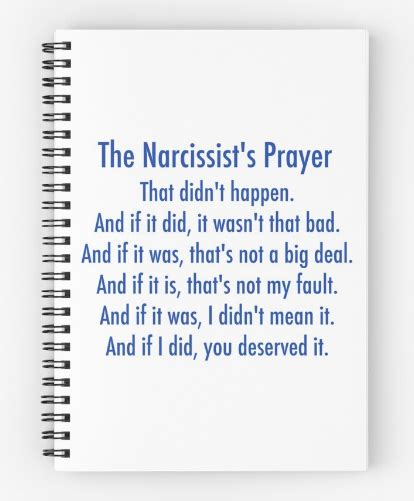 PetuniaLee The Narcissist S Prayer