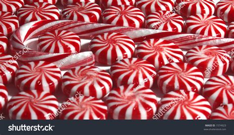 Red White Striped Candy Cane Hidden Stock Photo 1574923 Shutterstock