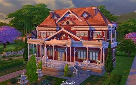 Jarkad Sims 4 Colonial House Romantic Sims 4 Downloads