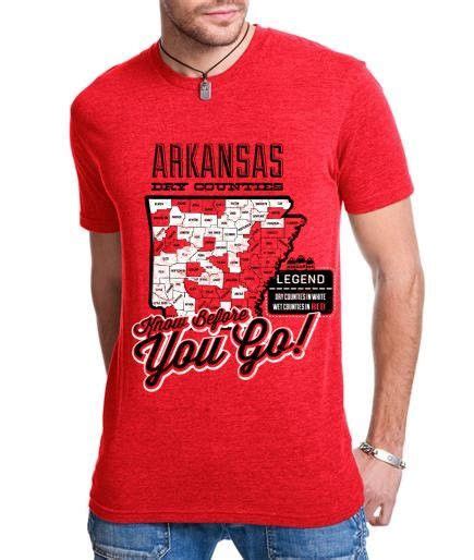 Arkansas Dry Counties Vintage Tri Blend T Shirt
