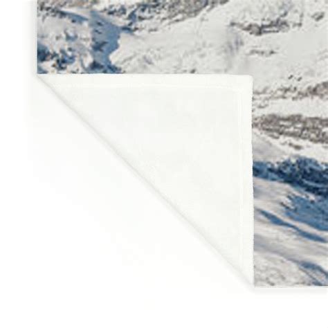 Matterhorn Panorama Fleece Blanket By Georgeclerk